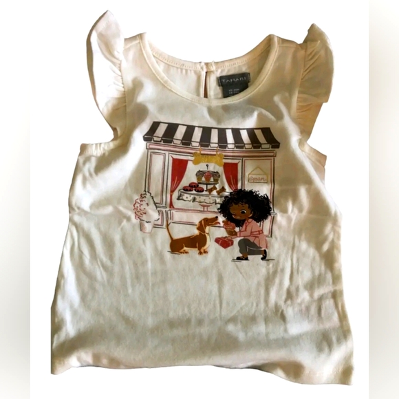 NWT/Plastic wrapped 3 pc pink coat/legging/ruffle puppy shirt. Great 4 fall! - Picture 3 of 5